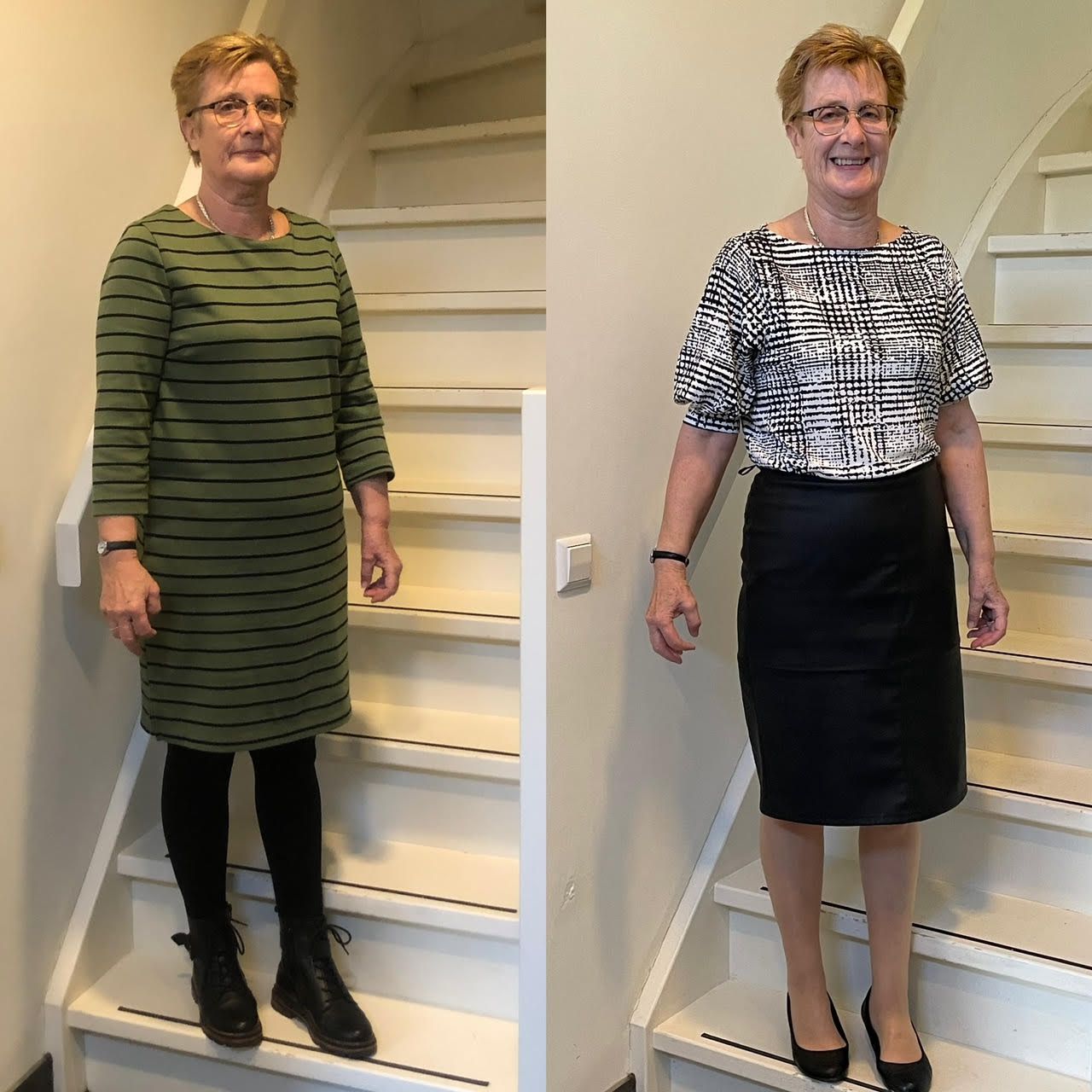 Rineke weer helemaal happy in haar vel